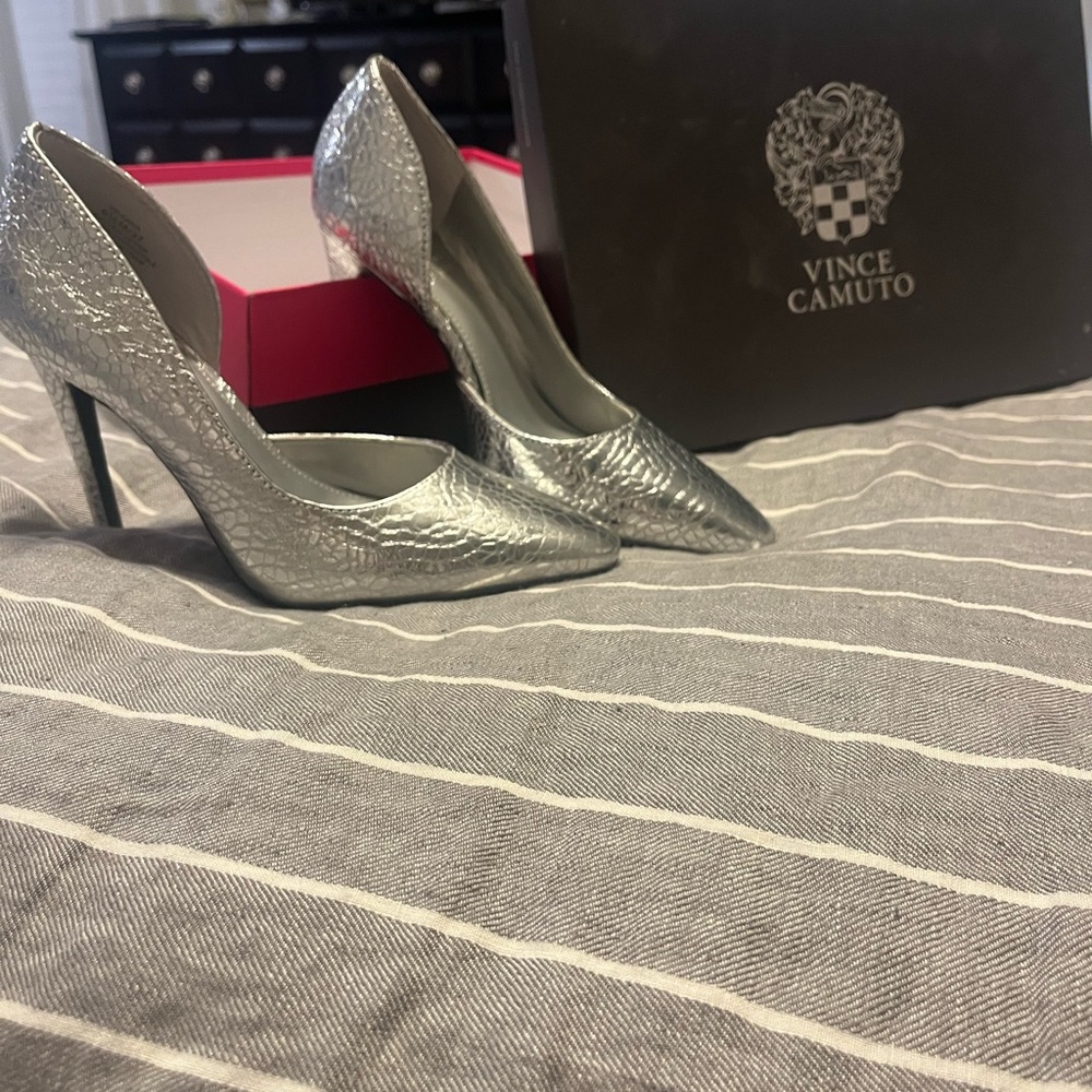 Vince Camuto Silver Women's Heels
